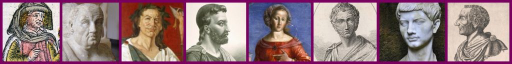 Roman authors from the 1st century B.C.